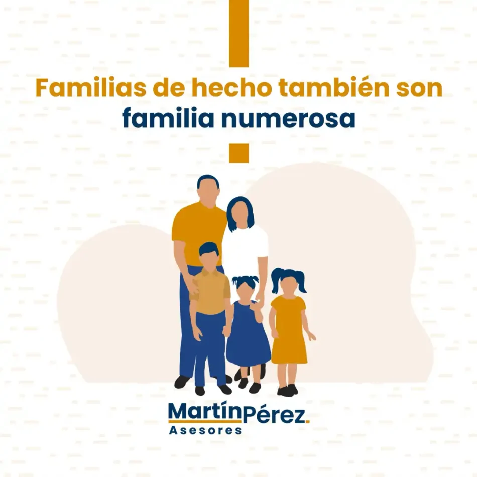 El Tribunal Supremo reconoce a las Parejas de Hecho el derecho al Título de Familia Numerosa