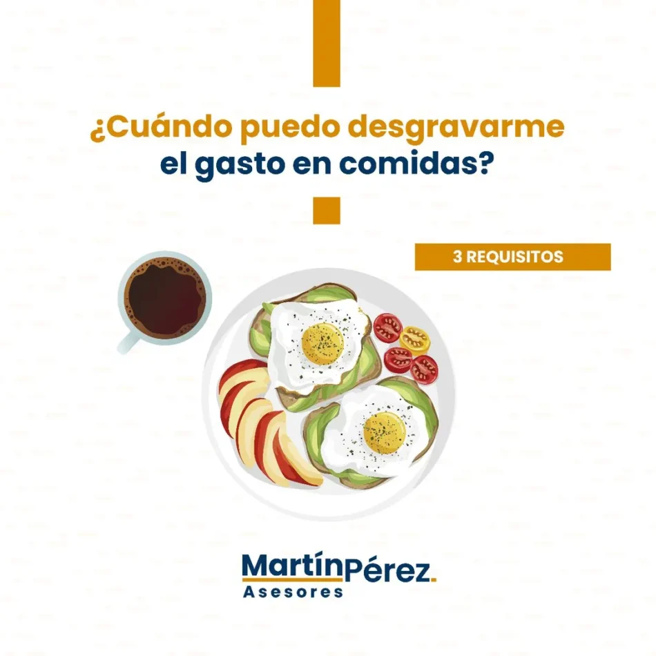 ¿Cuándo Puedo Desgravar el Gasto en Comidas?